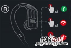 JBL Endurance Sprint耳机怎么控制手机来电