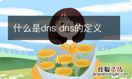 什么是dns dns的定义