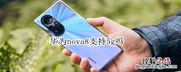 华为nova8支持5g吗