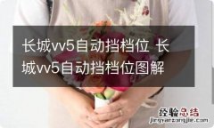 长城vv5自动挡档位 长城vv5自动挡档位图解