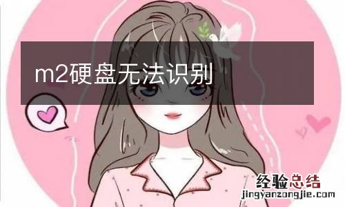 m2硬盘无法识别