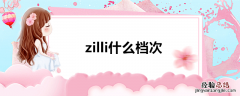 zilli什么档次