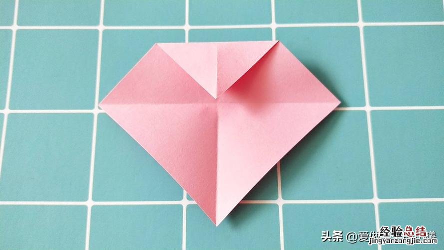 折纸桃心的方法