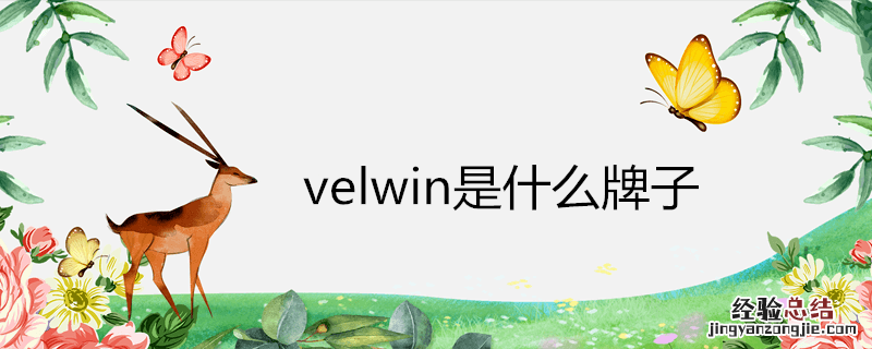 velwin是什么牌子