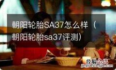 朝阳轮胎sa37评测 朝阳轮胎SA37怎么样