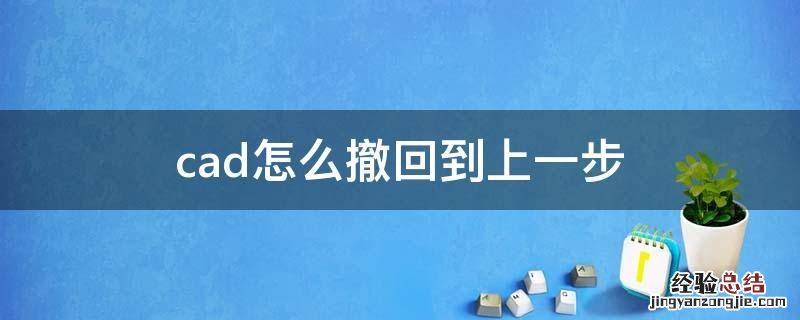 cad怎么撤回到上一步