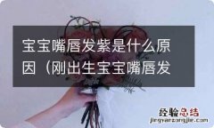 刚出生宝宝嘴唇发紫是什么原因 宝宝嘴唇发紫是什么原因