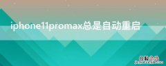 iPhone11promax总是自动重启