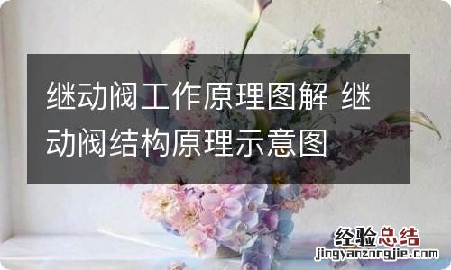 继动阀工作原理图解 继动阀结构原理示意图