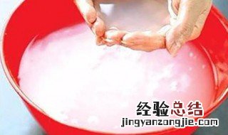 淘米水洗脸有什么作用与功效百度知道 淘米水洗脸有什么作用