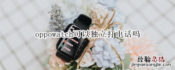 oppowatch可以独立打电话吗