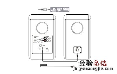 漫步者R2000DB桌面音响怎么选择LINE In输入模式