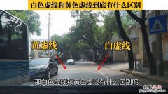 路边黄色虚线表示什么