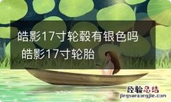 皓影17寸轮毂有银色吗 皓影17寸轮胎