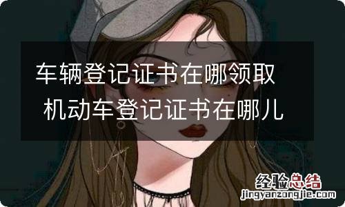 车辆登记证书在哪领取 机动车登记证书在哪儿领