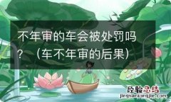 车不年审的后果 不年审的车会被处罚吗？