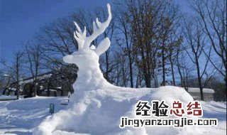 如何做雪雕 简单雪雕制作步骤