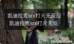 凯迪拉克srx打火无反应 凯迪拉克srx打火无反应,诊断仪检测发动机未装配