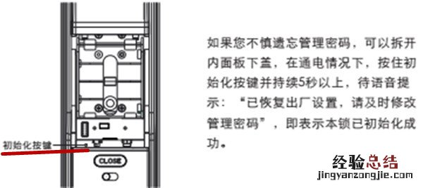 凯迪仕智能指纹锁K7忘记管理密码了怎么办