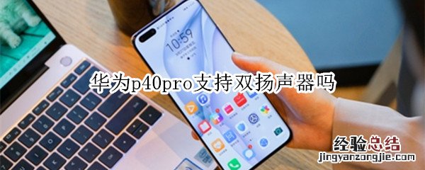 华为p40pro支持双扬声器吗