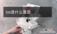 ios是什么意思