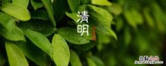 清明节来历的故事