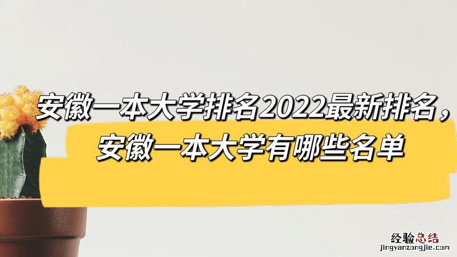 一本大学有哪些