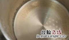 银壶水垢清洗方法