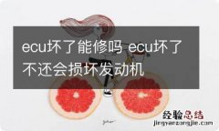 ecu坏了能修吗 ecu坏了不还会损坏发动机