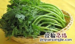 怎么挑选茼蒿 茼蒿菜怎么挑