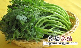 怎么挑选茼蒿 茼蒿菜怎么挑