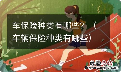 车辆保险种类有哪些 车保险种类有哪些？