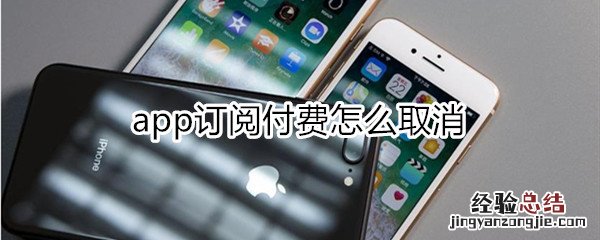 app订阅付费怎么取消