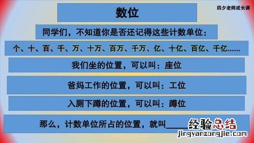 什么是数位什么是位数