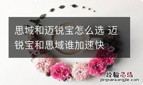 思域和迈锐宝怎么选 迈锐宝和思域谁加速快