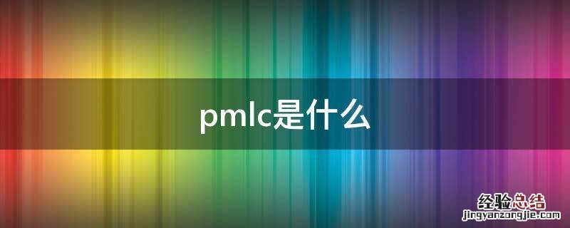 pmlc是什么