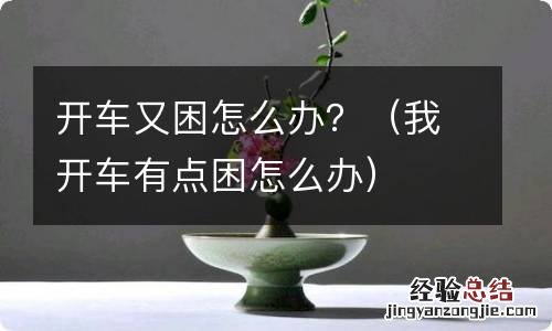 我开车有点困怎么办 开车又困怎么办？