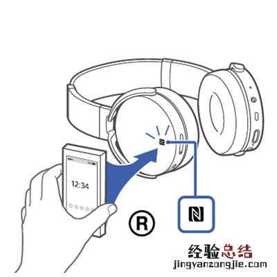 索尼MDR-XB950B1耳机NFC连接方法