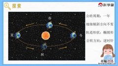 地球公转现象有哪3个