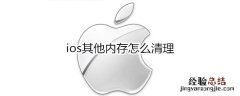 ios其他内存怎么清理