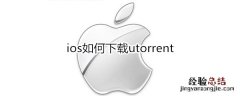 ios如何下载utorrent