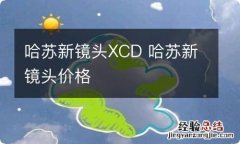 哈苏新镜头XCD 哈苏新镜头价格