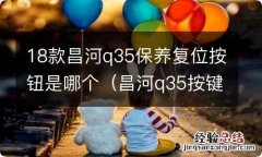 昌河q35按键说明 18款昌河q35保养复位按钮是哪个