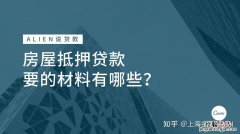 抵押贷款抵押什么手续