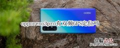 opporeno3pro有双频GPS定位吗