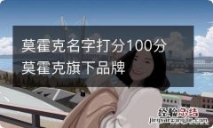 莫霍克名字打分100分 莫霍克旗下品牌