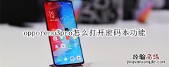 opporeno3pro怎么打开密码本功能