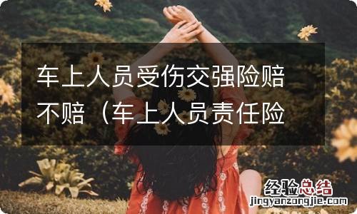 车上人员责任险受伤可以赔吗 车上人员受伤交强险赔不赔