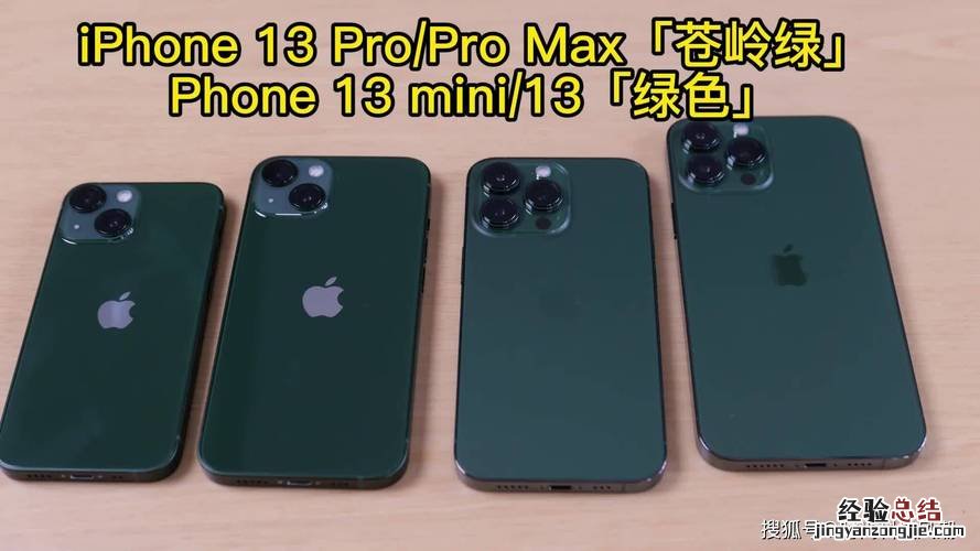 iphone13pro版本系列配色