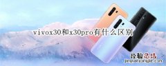 vivox30和x30pro有什么区别